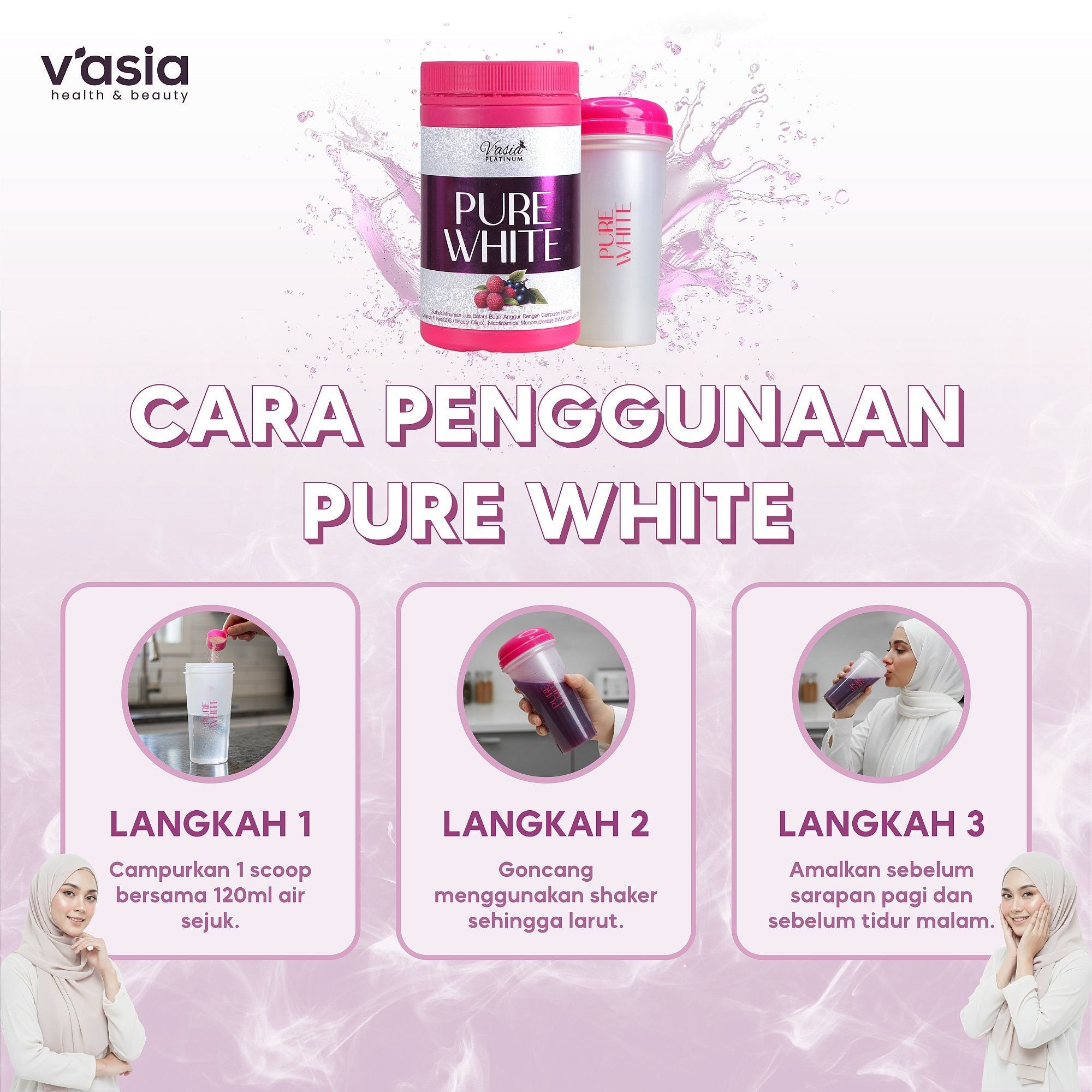 PURE WHITE - Tanpa Kolagen