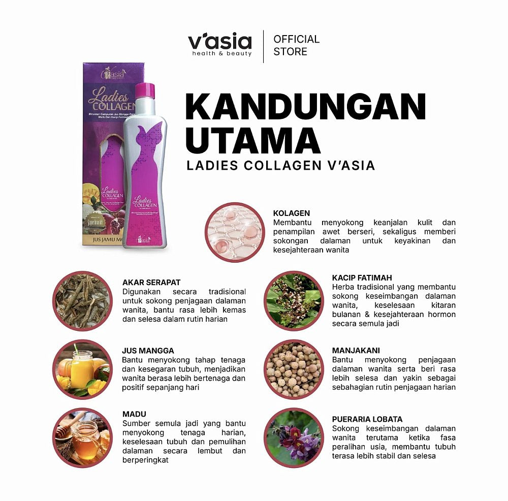 LADIES COLLAGEN BOTOL