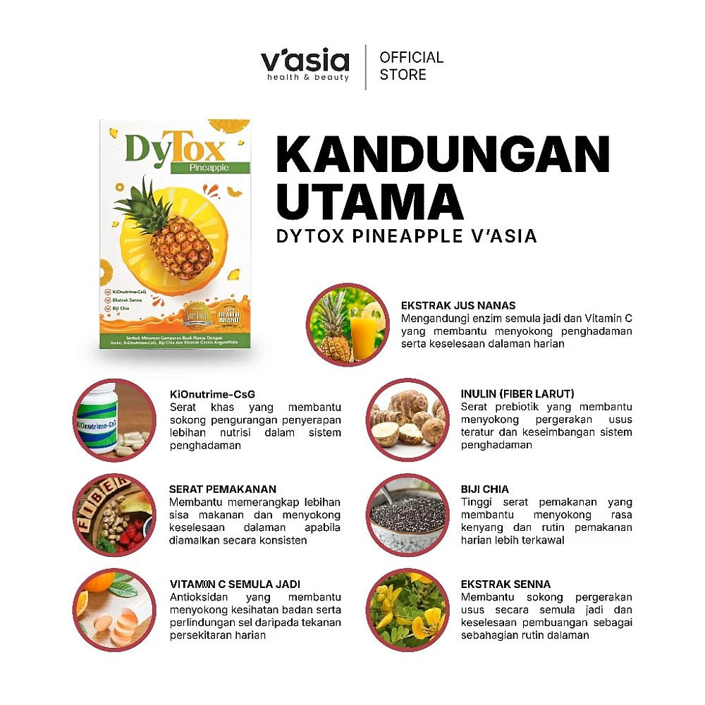 DYTOX PINEAPPLE - Langsing &amp; Ramping